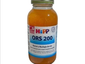 Hipp ORS sol. rehidratare morcov și orez x200ml